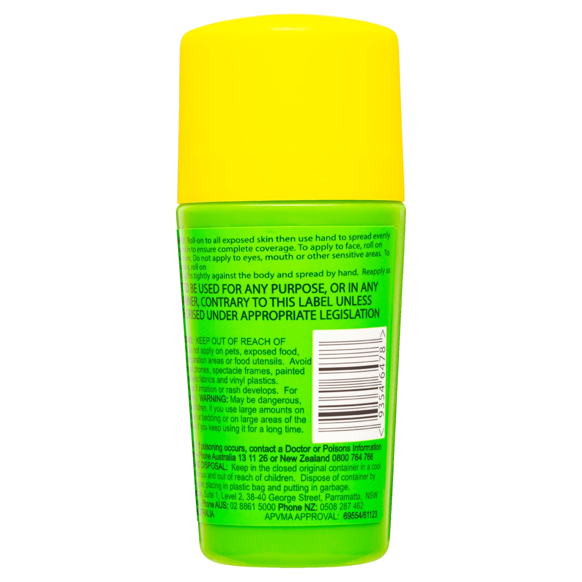 Bushman 20% Deet Insect Repellent Roll-On 65G