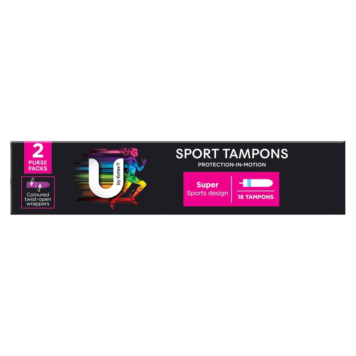 U By Kotex Sport Super Tampon 16 Pack