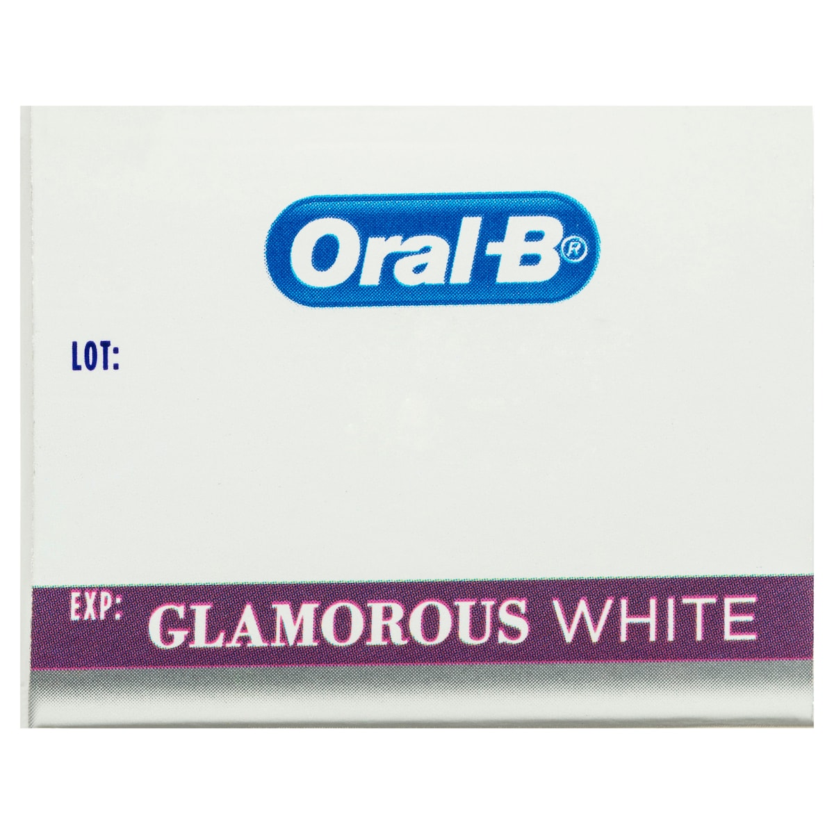 Oral B Toothpaste 3D White Luxe Glamorous White Paste 95G