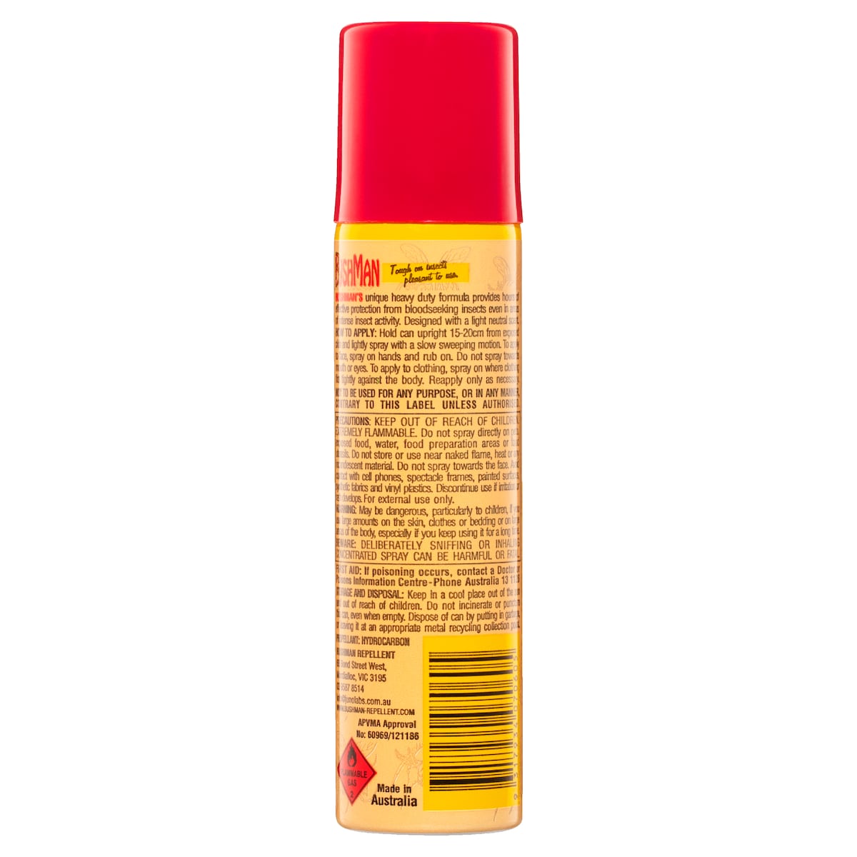 Bushman Heavy Duty 40% Deet Insect Repellent 60G