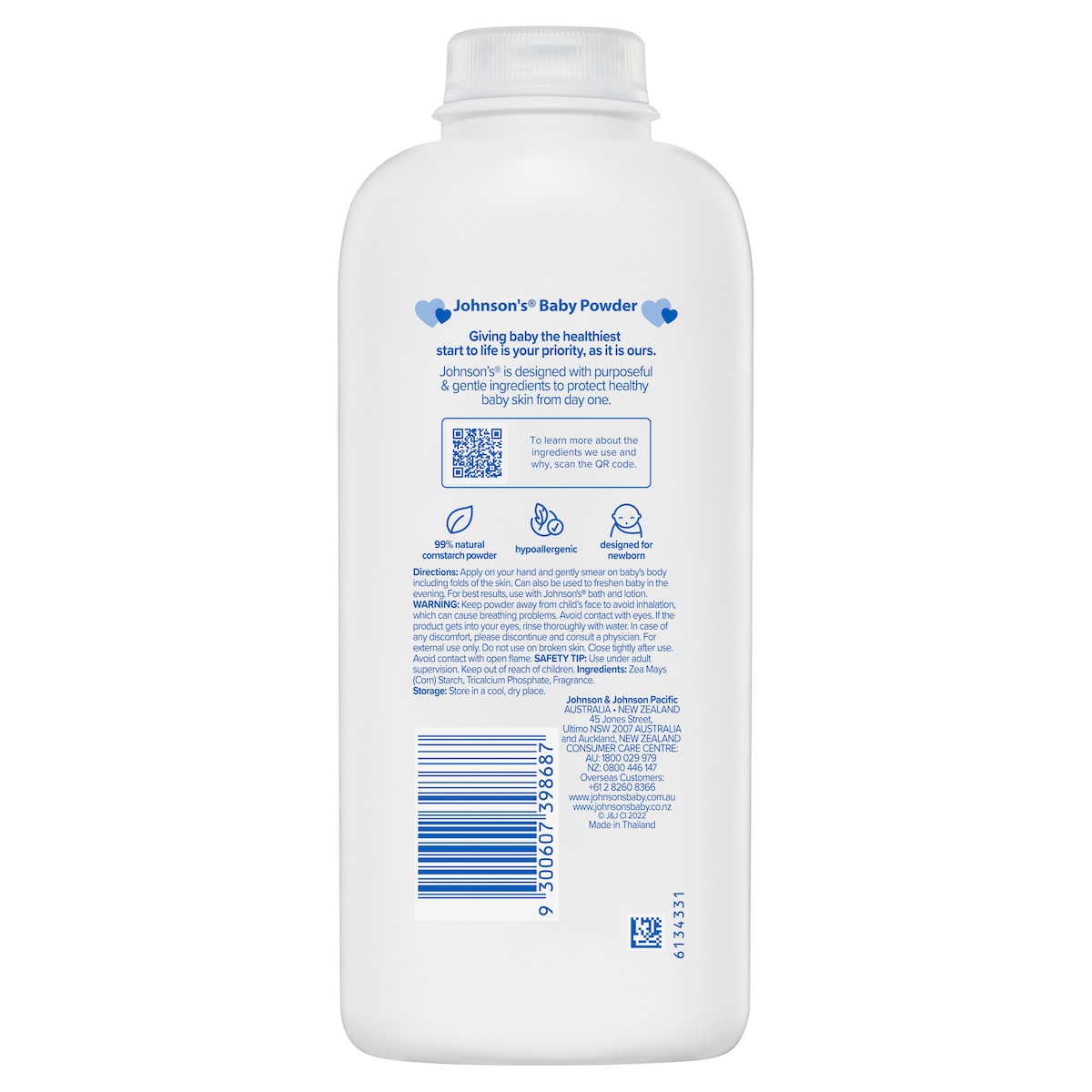 Johnsons Baby Powder 400G