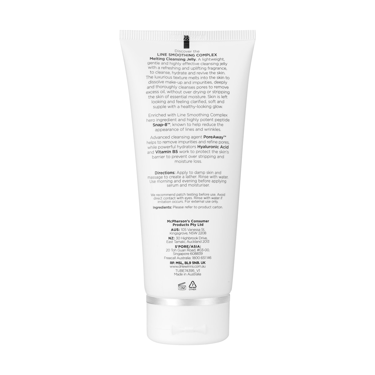 Dr Lewinns Line Smoothing Complex S8 Cleansing Jelly 150Ml