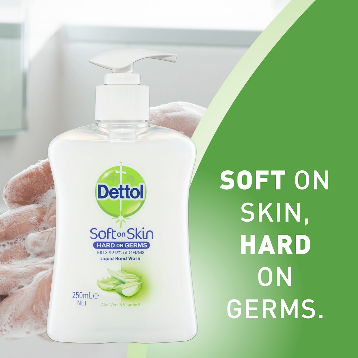 Dettol Hand Wash Aloe Vera & Vitamin E 250Ml