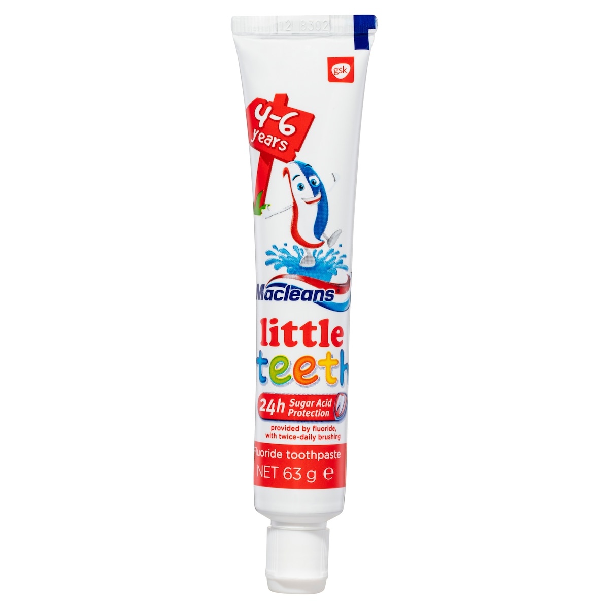 Macleans Little Teeth Toothpaste 4 - 6 Years 63G