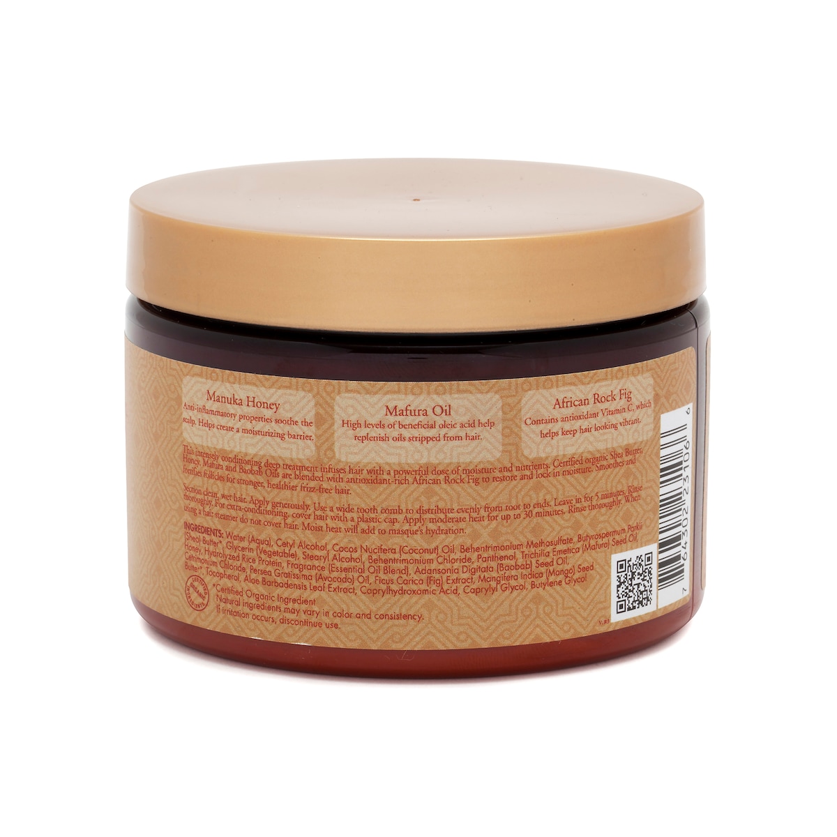 Shea Moisture Manuka Honey & Marfura Oil Intensive Hydration Masque 340G