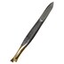 Manicare Slant Eyebrow Tweezers Gold Tipped 1 Pack