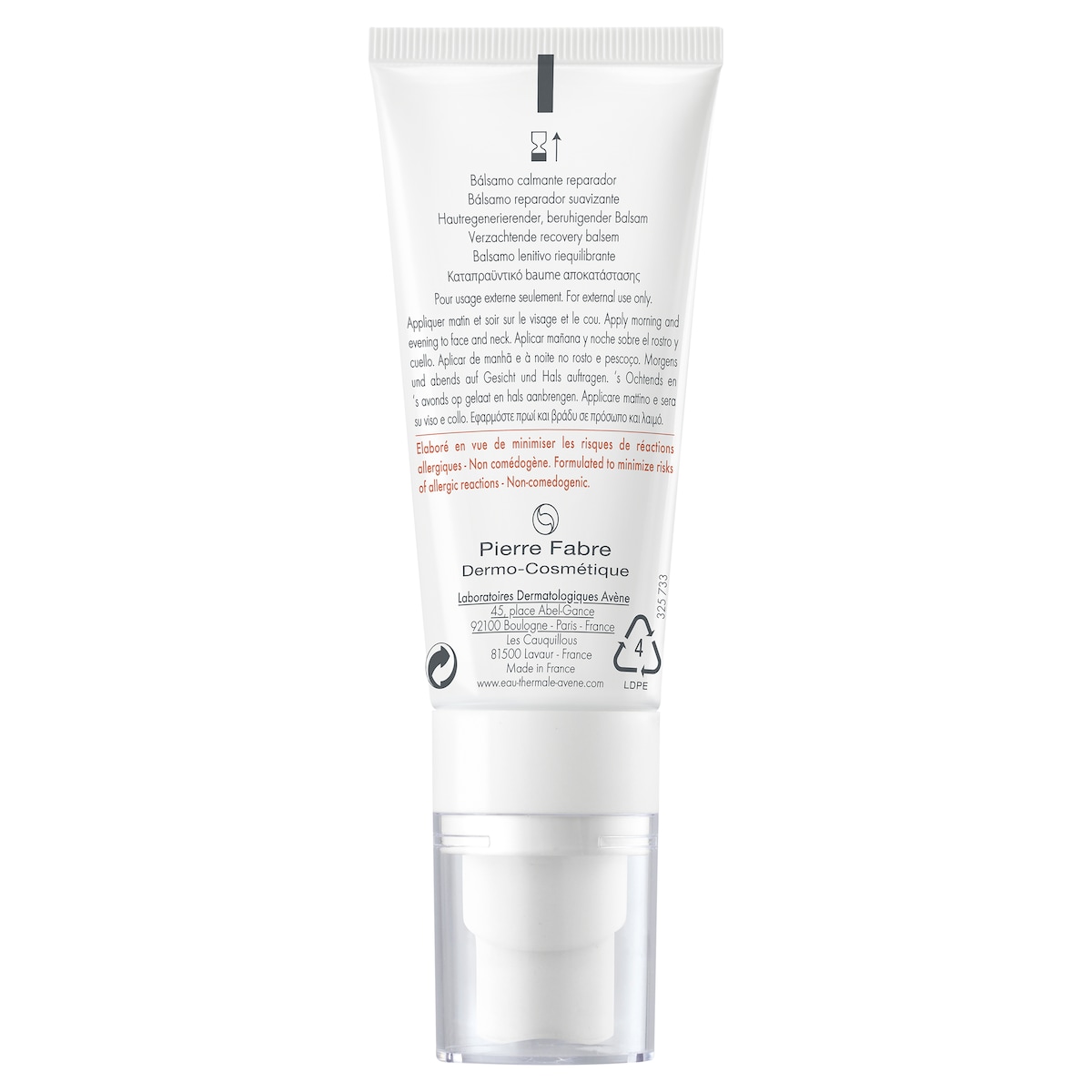 Avene Tolerance Control Soothing Skin Recovery Balm 40Ml