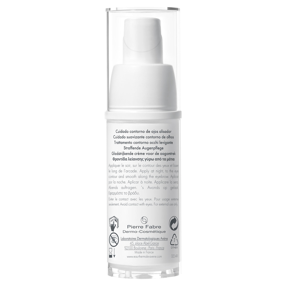 Avene A-Oxitive Eye Smoothing Contour Cream 15Ml