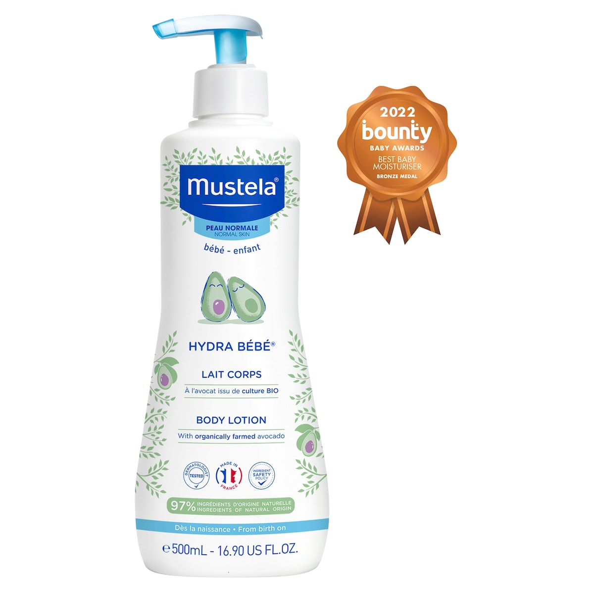 Mustela Hydra-Bebe Body Lotion 500Ml