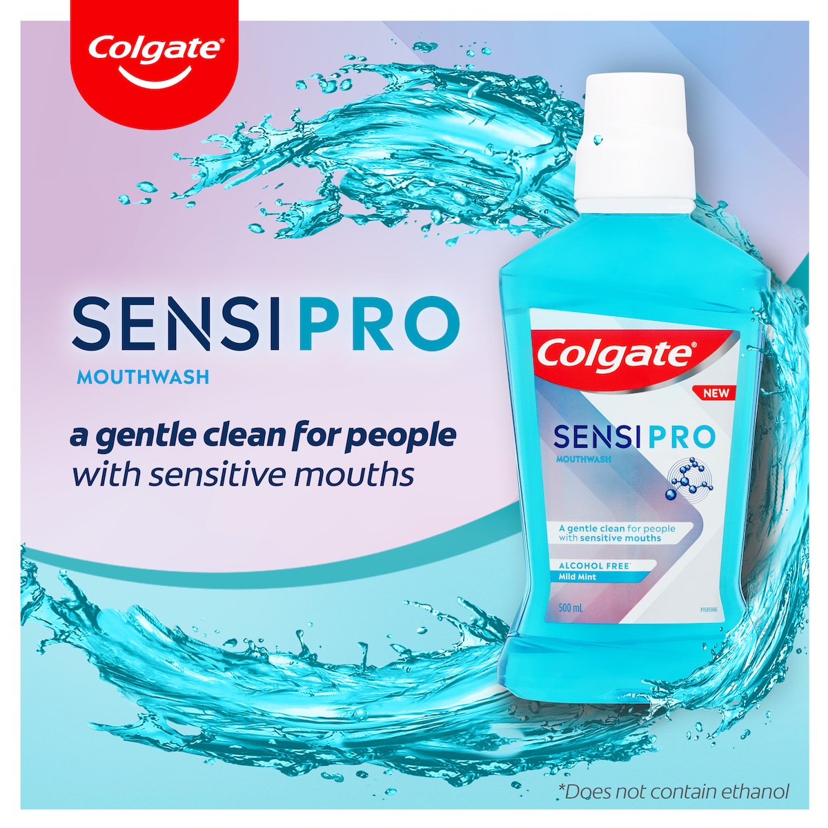 Colgate Sensipro Mouthwash 500Ml