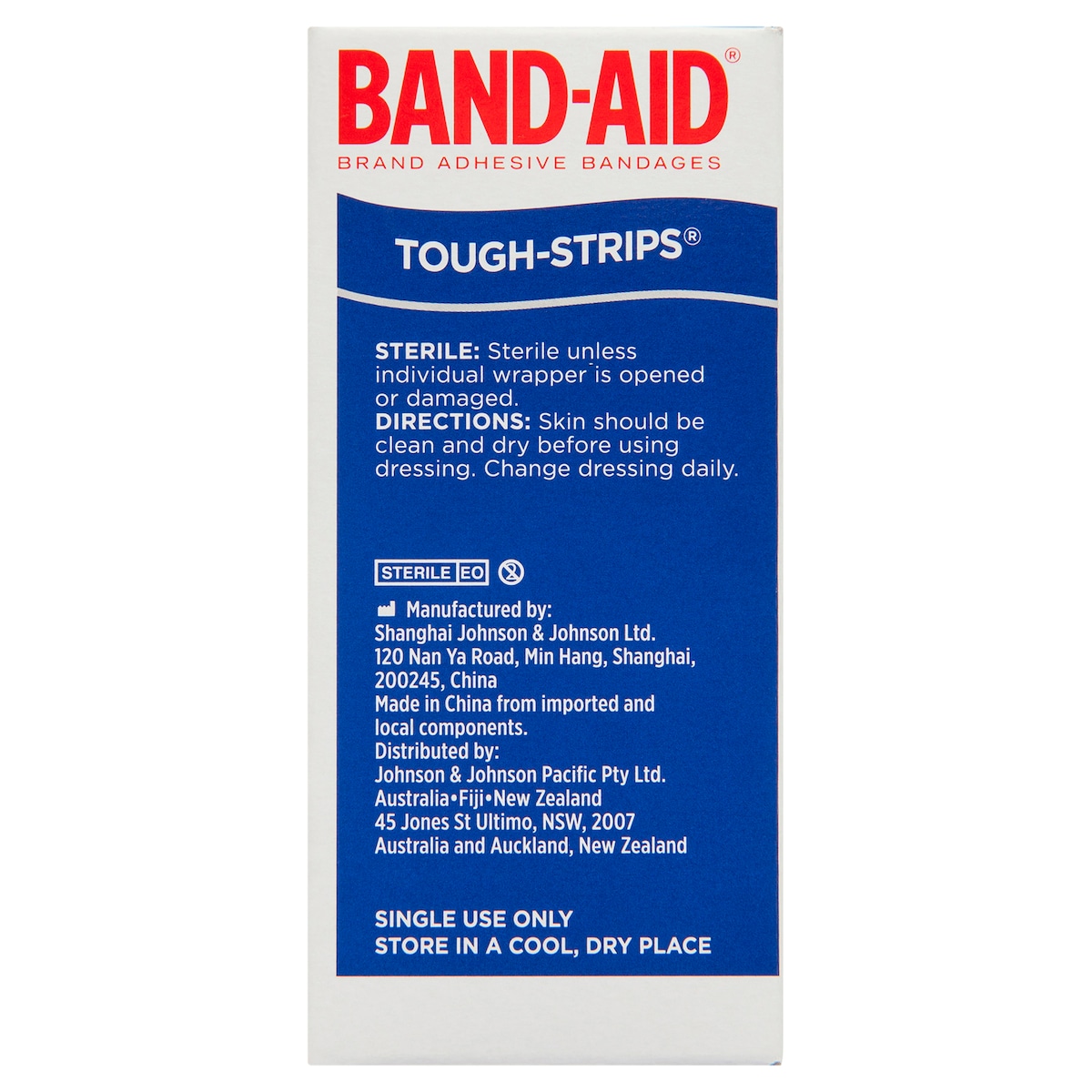 Band-Aid Tough Strips 40 Fabric Strips