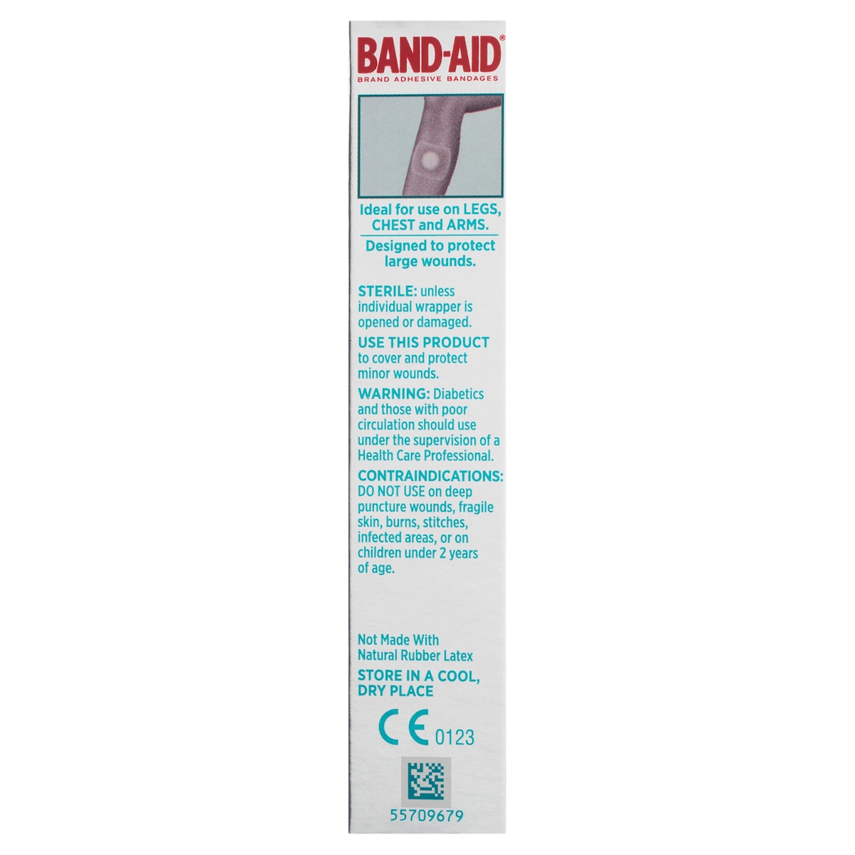 Band-Aid Advanced Hydro Seal Jumbo 3 Gel Plasters