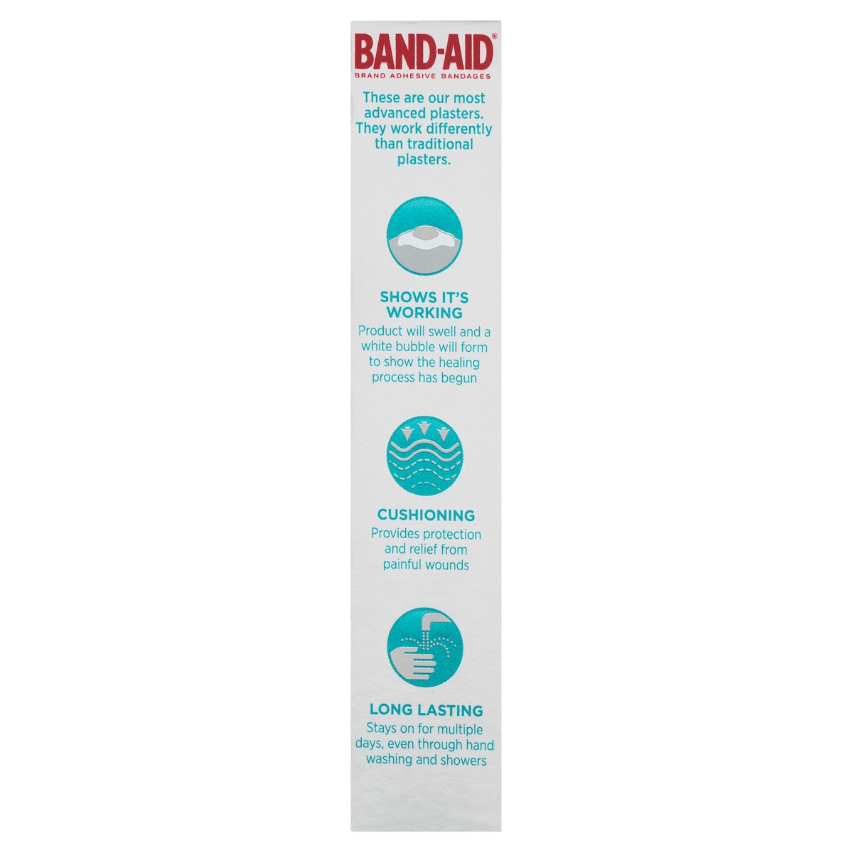 Band-Aid Advanced Hydro Seal Jumbo 3 Gel Plasters