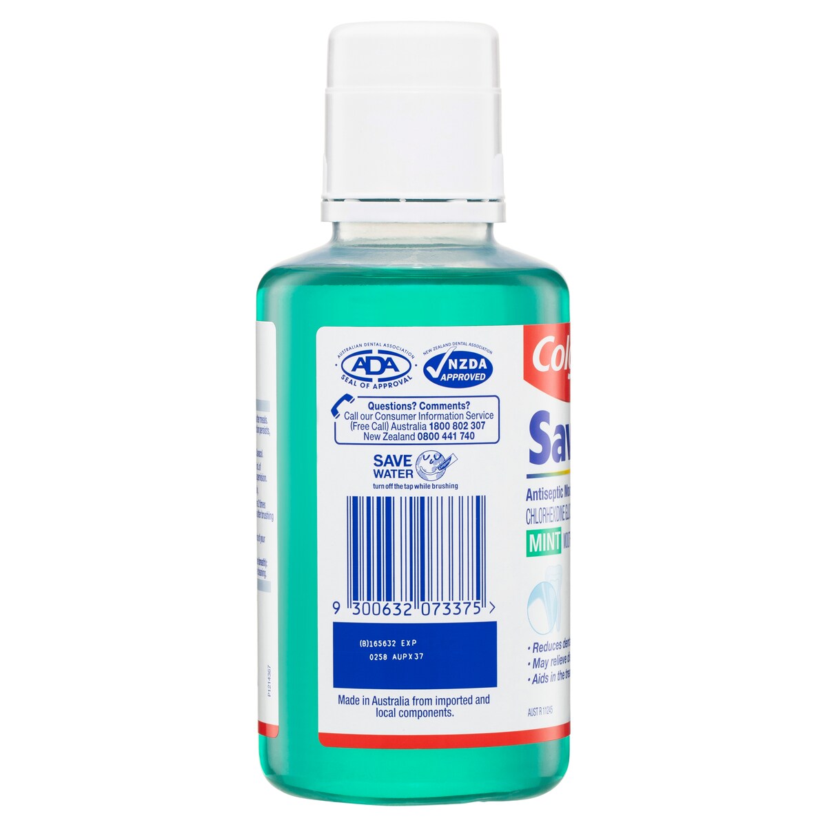 Savacol Antiseptic Mouth & Throat Rinse Mint 300Ml