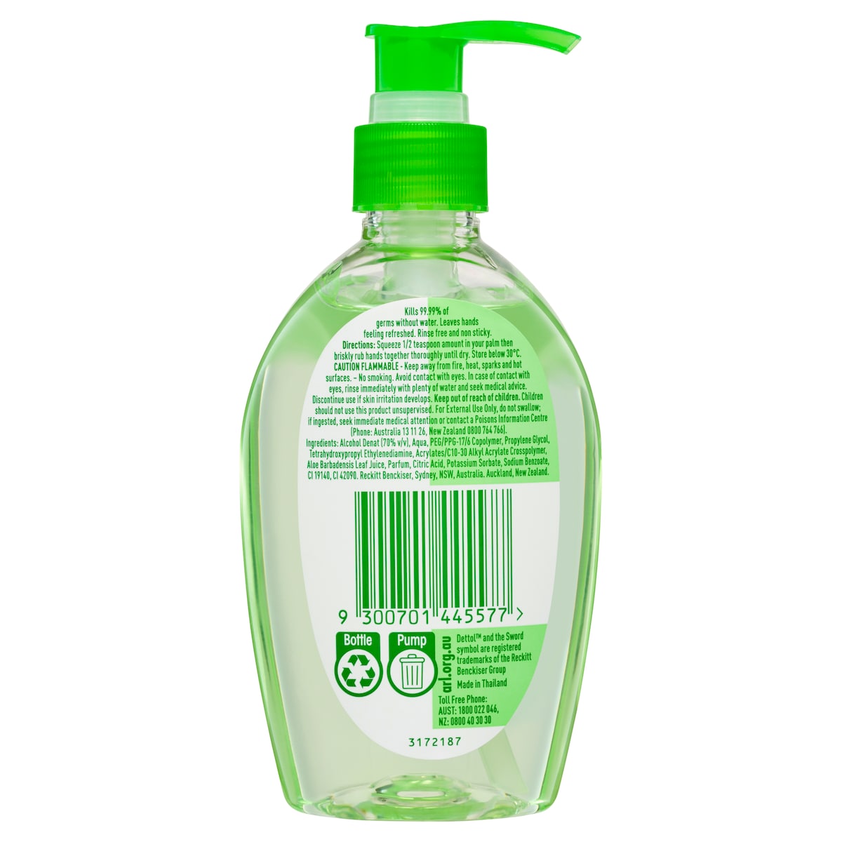 Dettol Instant Hand Sanitiser Refresh 200Ml