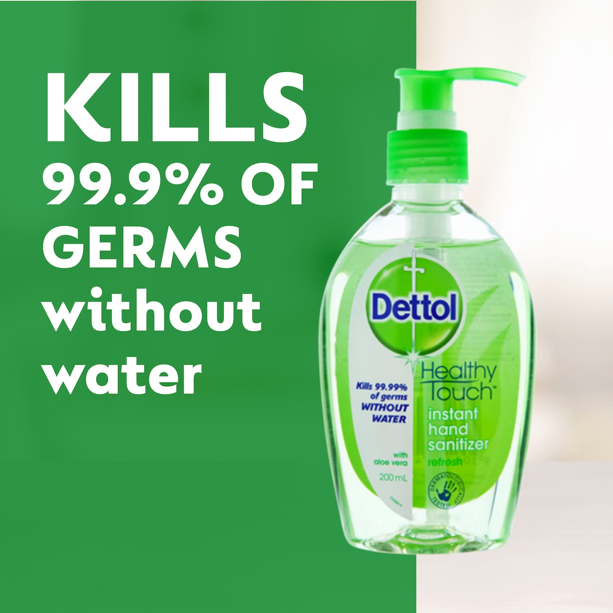 Dettol Instant Hand Sanitiser Refresh 200Ml