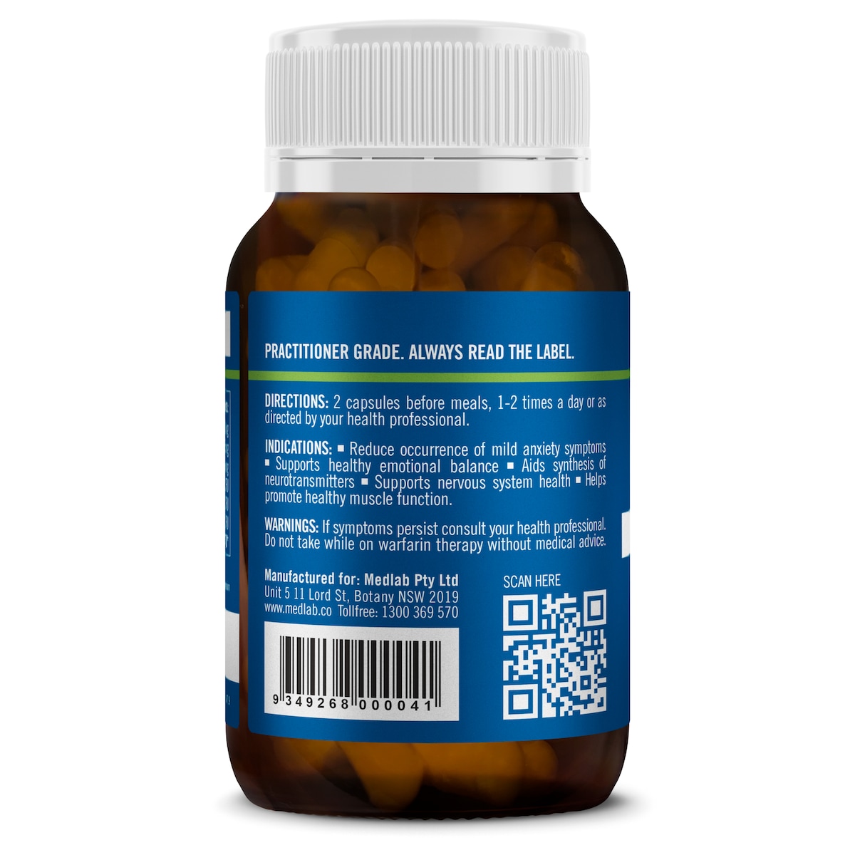 Medlab Nrg Biotic 60 Capsules