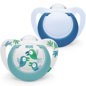 Nuk Star Silicone Soother Boy - 18-36 Months