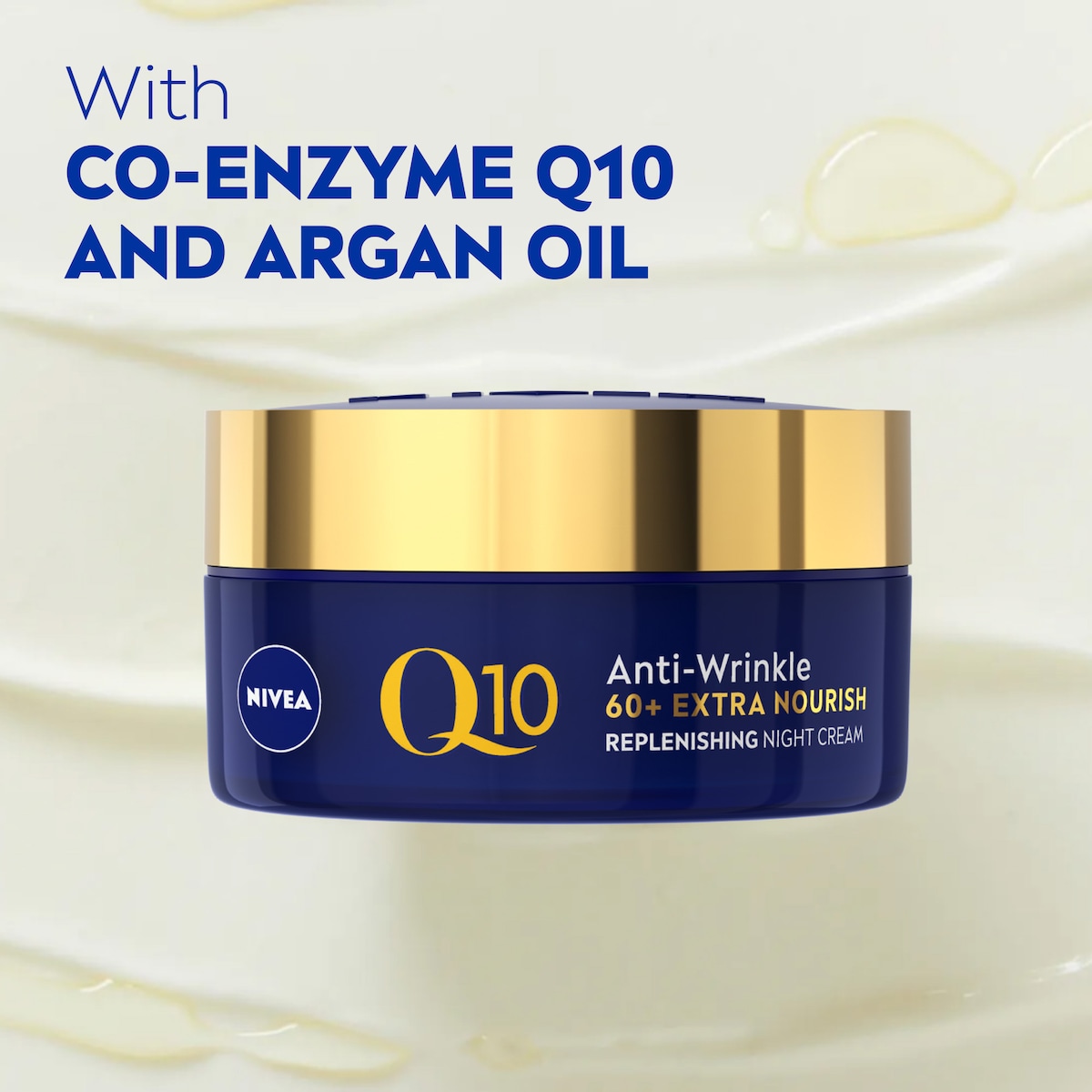 Nivea Q10 Anti-Wrinkle + Replenishing Mature Night Cream 50Ml
