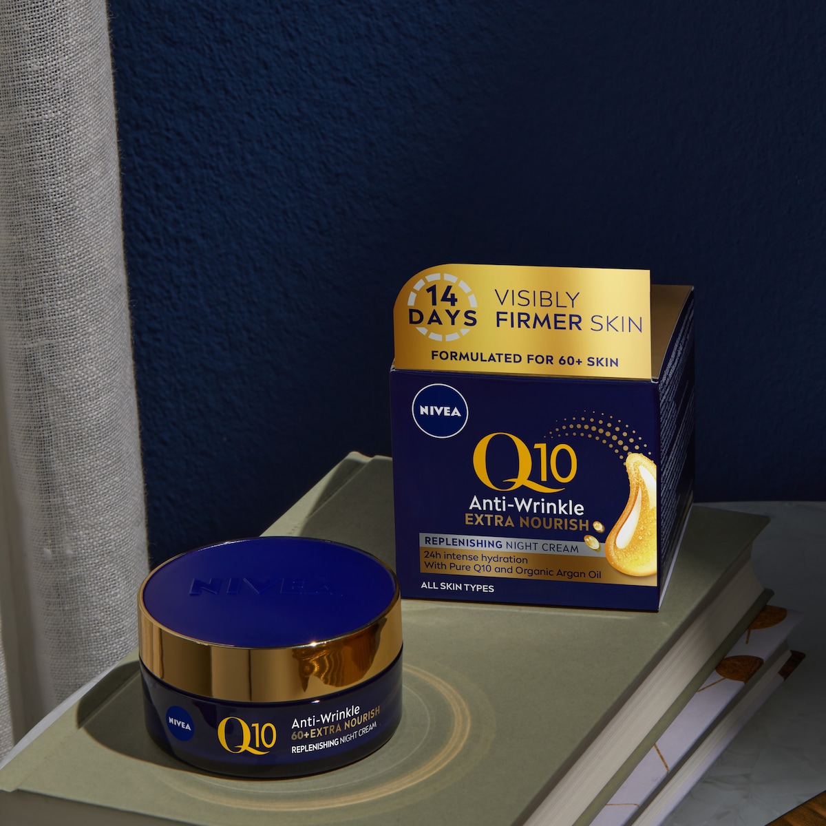 Nivea Q10 Anti-Wrinkle + Replenishing Mature Night Cream 50Ml