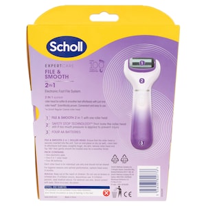 Scholl Expert Care 2 In 1 Electronic Foot File System