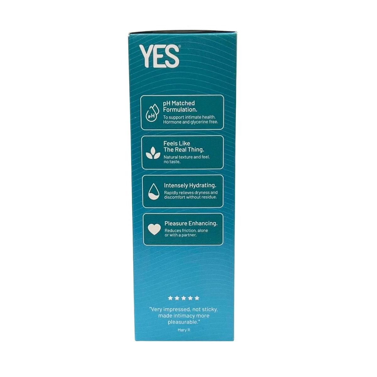 Yes Water Based Natural Lubricant 5Ml X 6 Pack