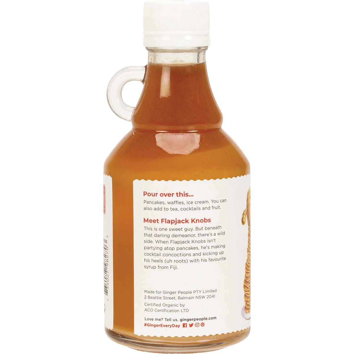 The Ginger People Organic Fiji Ginger Syrup 237Ml