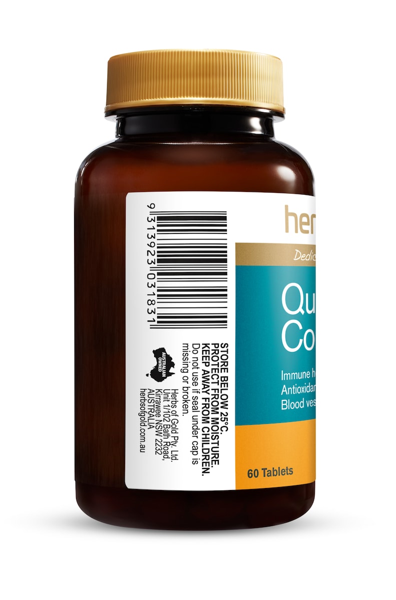 Herbs Of Gold Quercetin Complex 60 Tablets