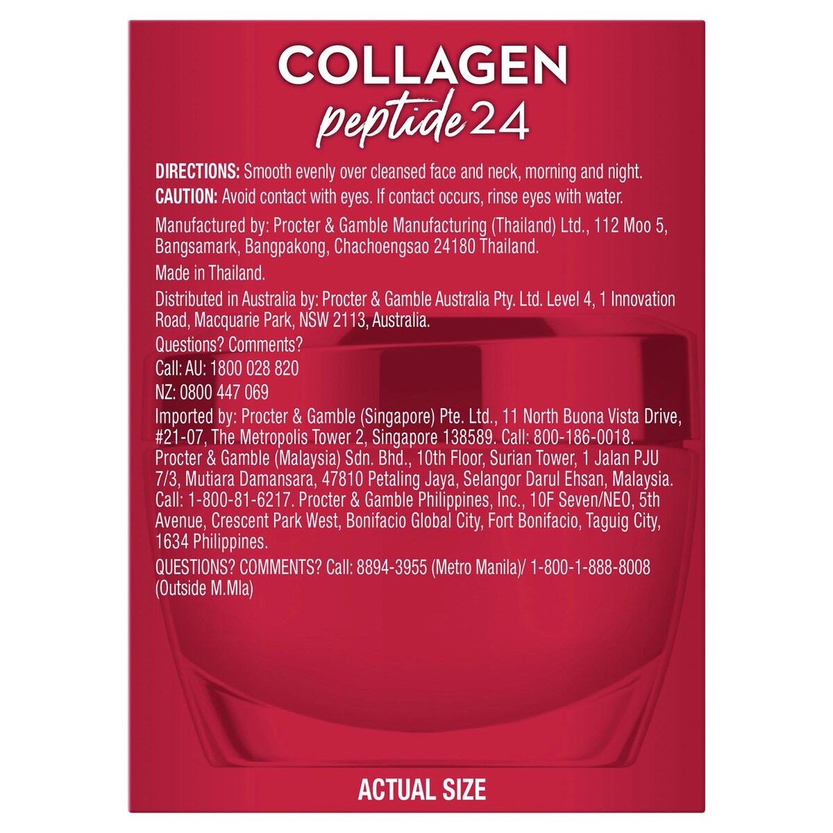 Olay Regenerist Collagen Peptide24 Face Moisturiser 50G