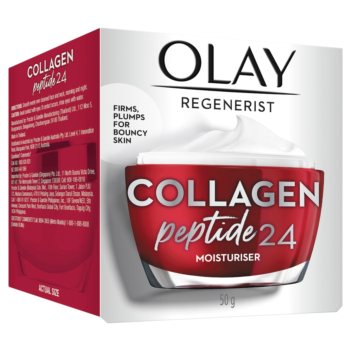 Olay Regenerist Collagen Peptide24 Face Moisturiser 50G