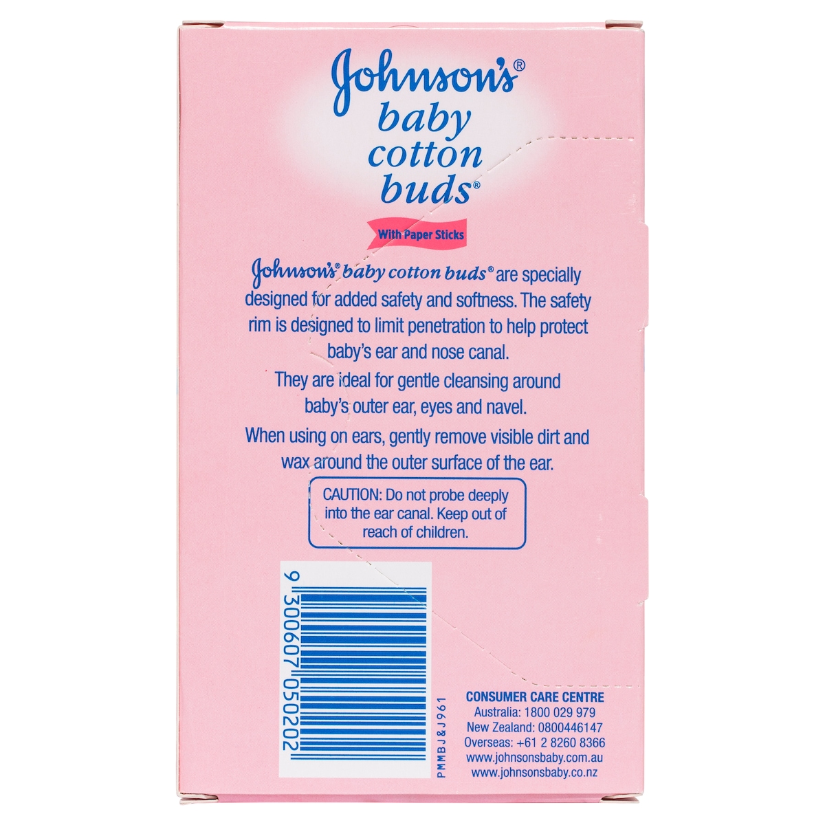 Johnsons Baby Cotton Buds 60 Pack