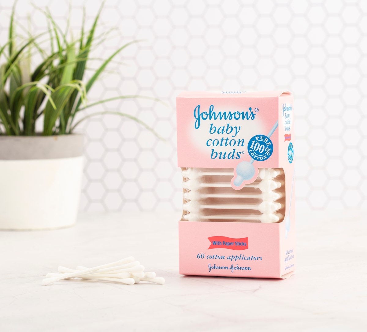 Johnsons Baby Cotton Buds 60 Pack