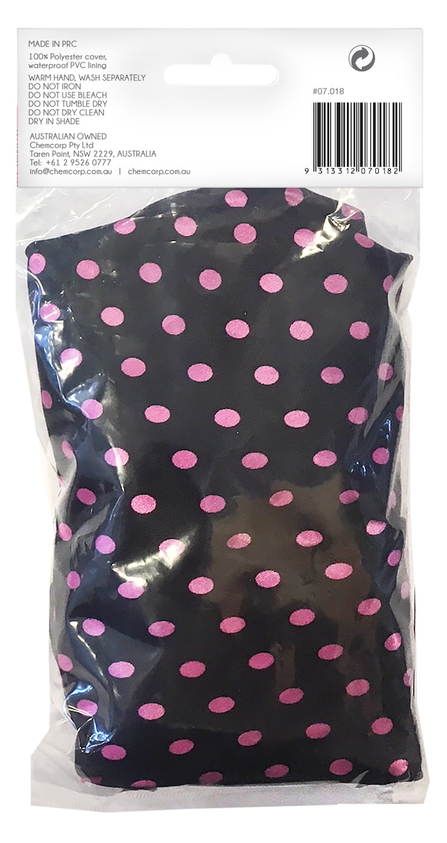 Bathefex Shower Cap Polka Dot 1 Pack