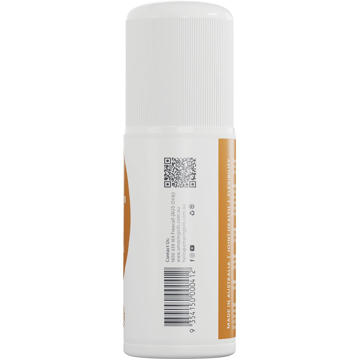 Amazing Oils Magnesium Gel + Msm Roll-On 60Ml