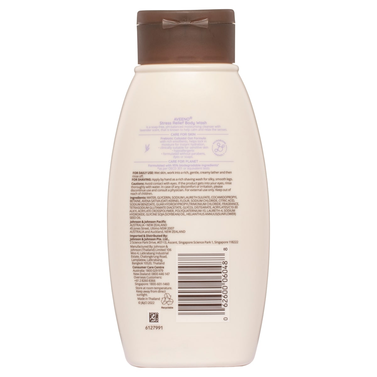 Aveeno Active Naturals Stress Relief Body Wash Fragranced 354Ml