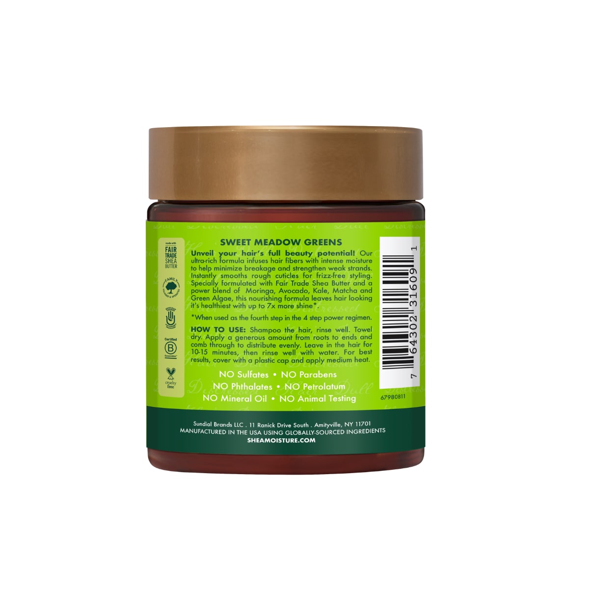 Shea Moisture Moringa & Avocado Power Greens Reconstructor 227Ml