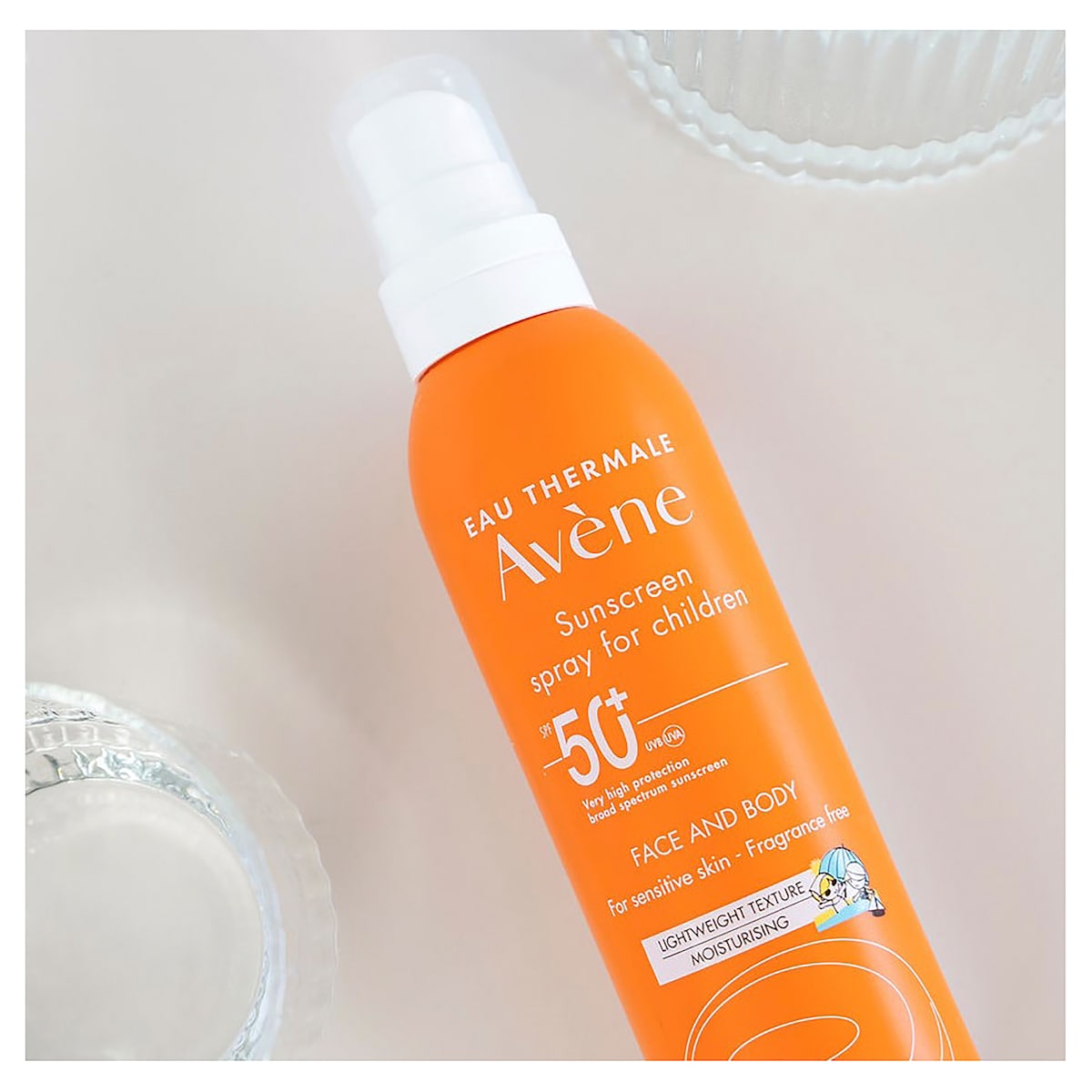 Avene Sunscreen Spray For Children Face & Body Spf50 200Ml