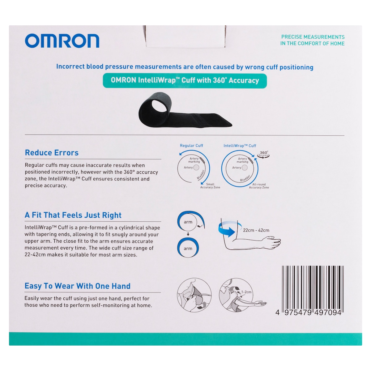 Omron Hem7156T Bluetooth Automatic Blood Pressure Monitor