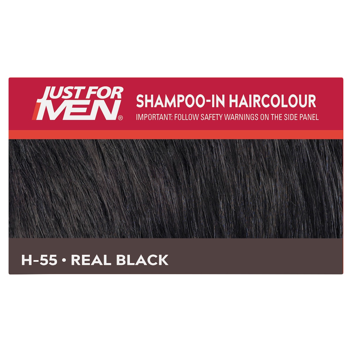 Just For Men Shampoo-In Hair Colour Real Black