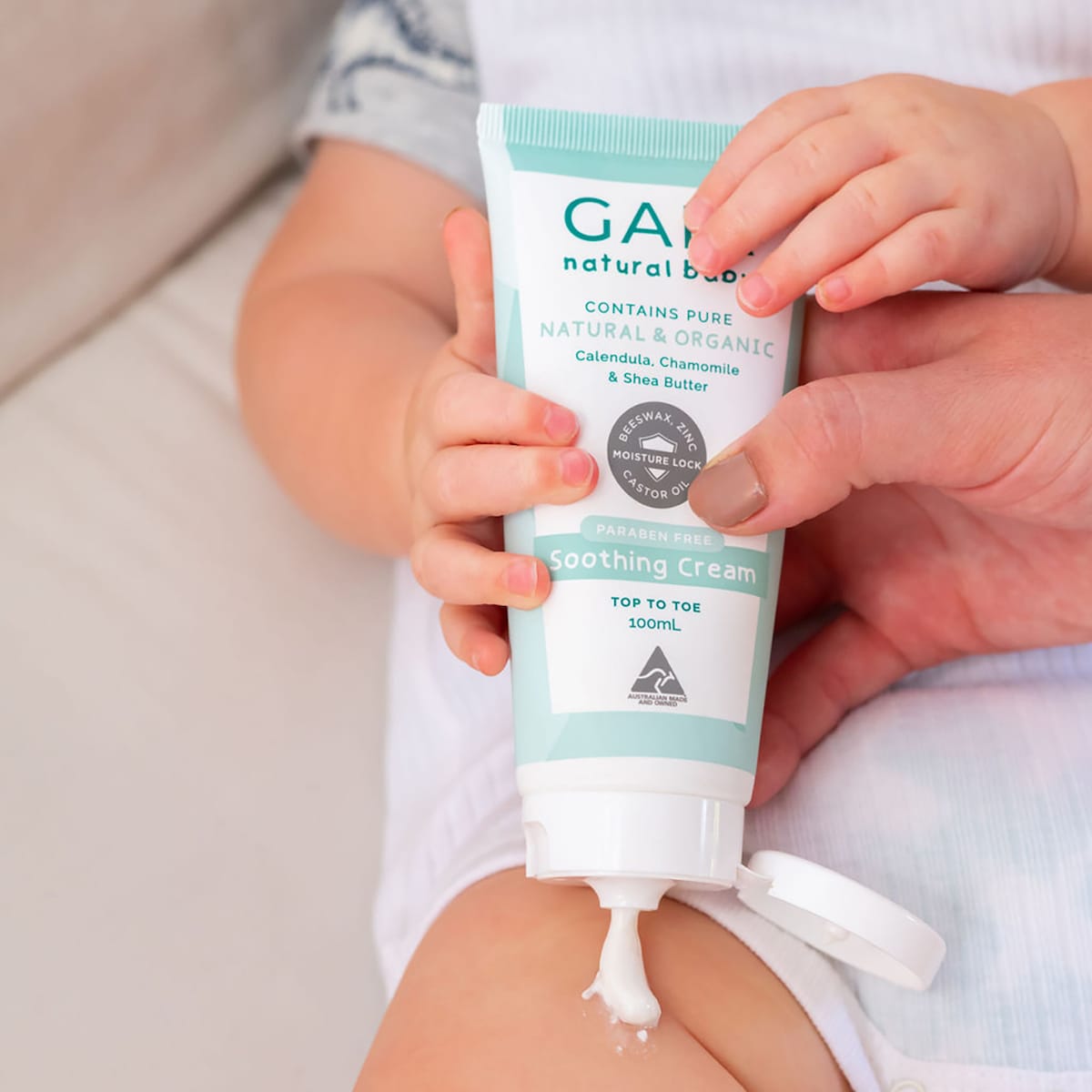 Gaia Natural Baby Soothing Cream 100Ml