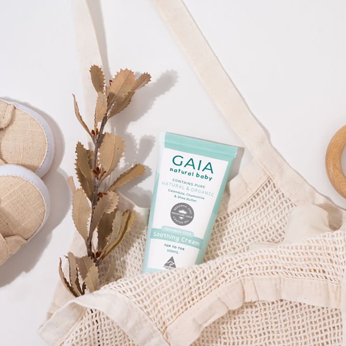 Gaia Natural Baby Soothing Cream 100Ml