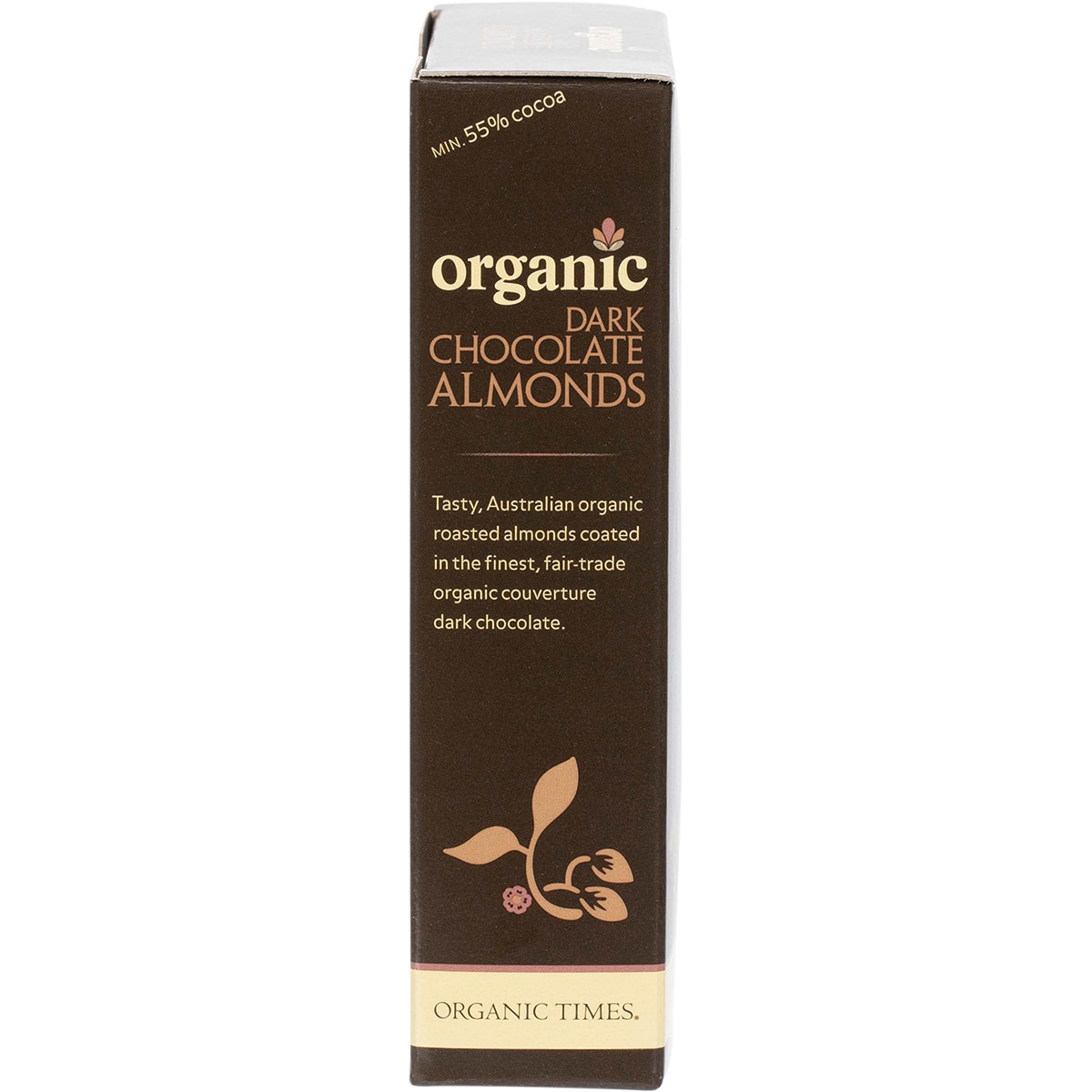 Organic Times Dark Chocolate Almonds 150G