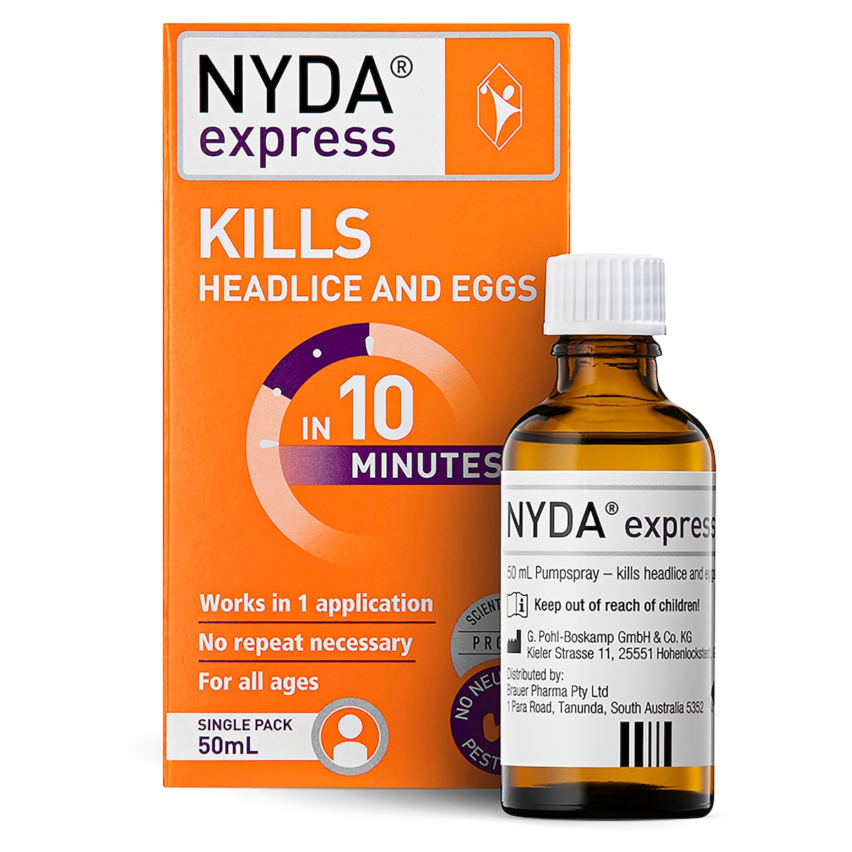 Nyda Express Head Lice Treatment 50Ml