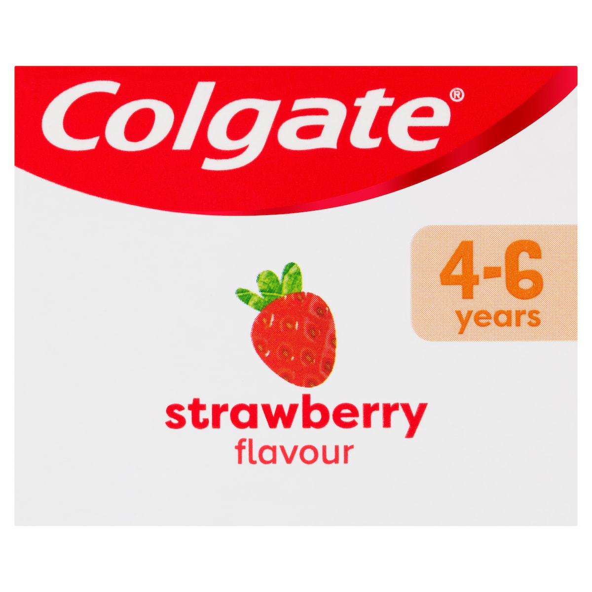 Colgate Kids 4 - 6 Years Fluoride Toothpaste Strawberry 80G