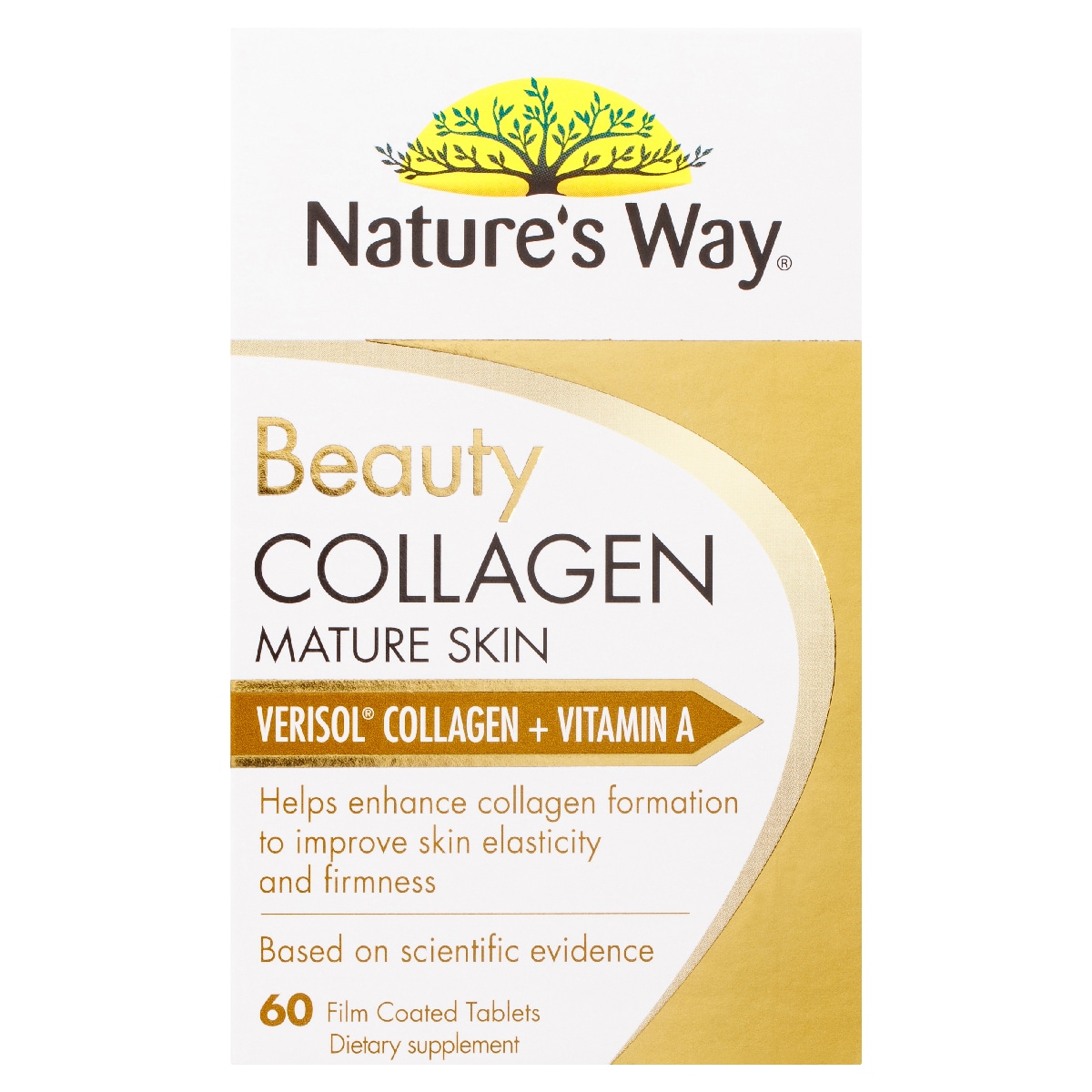 Natures Way Beauty Collagen Mature Skin 60 Tablets