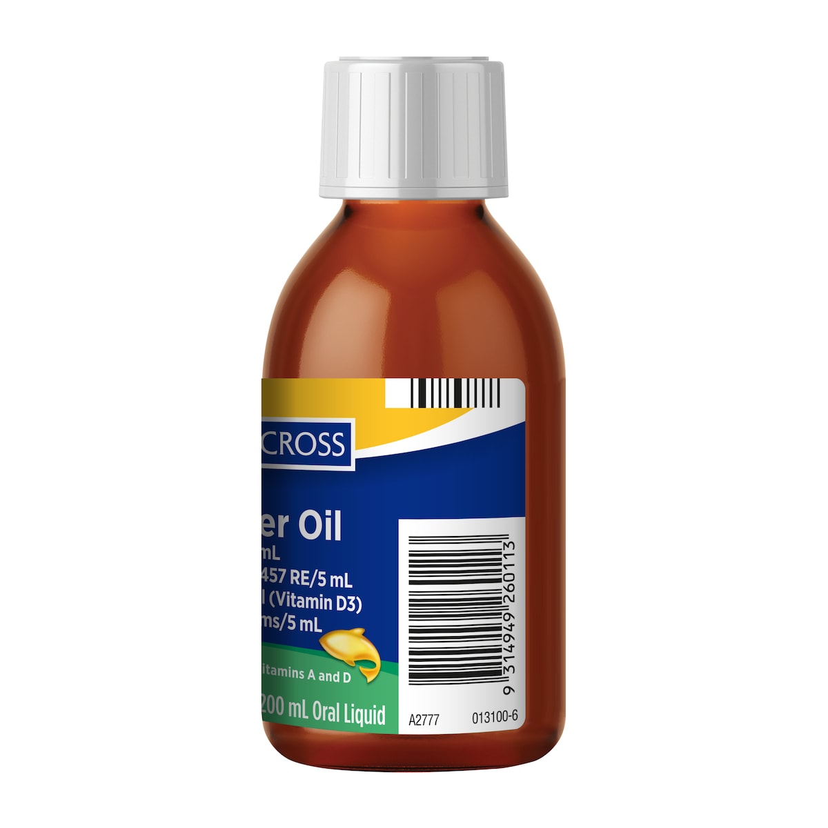 Gold Cross Cod Liver Oil 200Ml