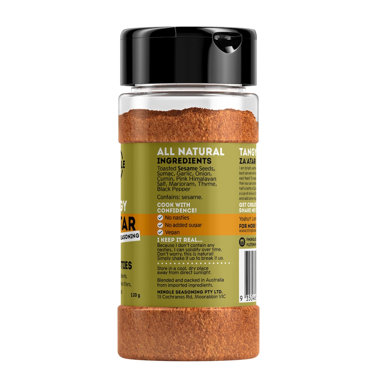 Mingle Seasoning Tangy Za'Atar 120G