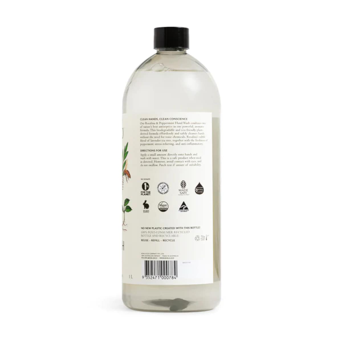 Koala Eco Hand Wash Rosalina & Peppermint 1L