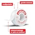 Leukoplast Skin Sensitive Silicone Tape 2.25Cm X 2.6M