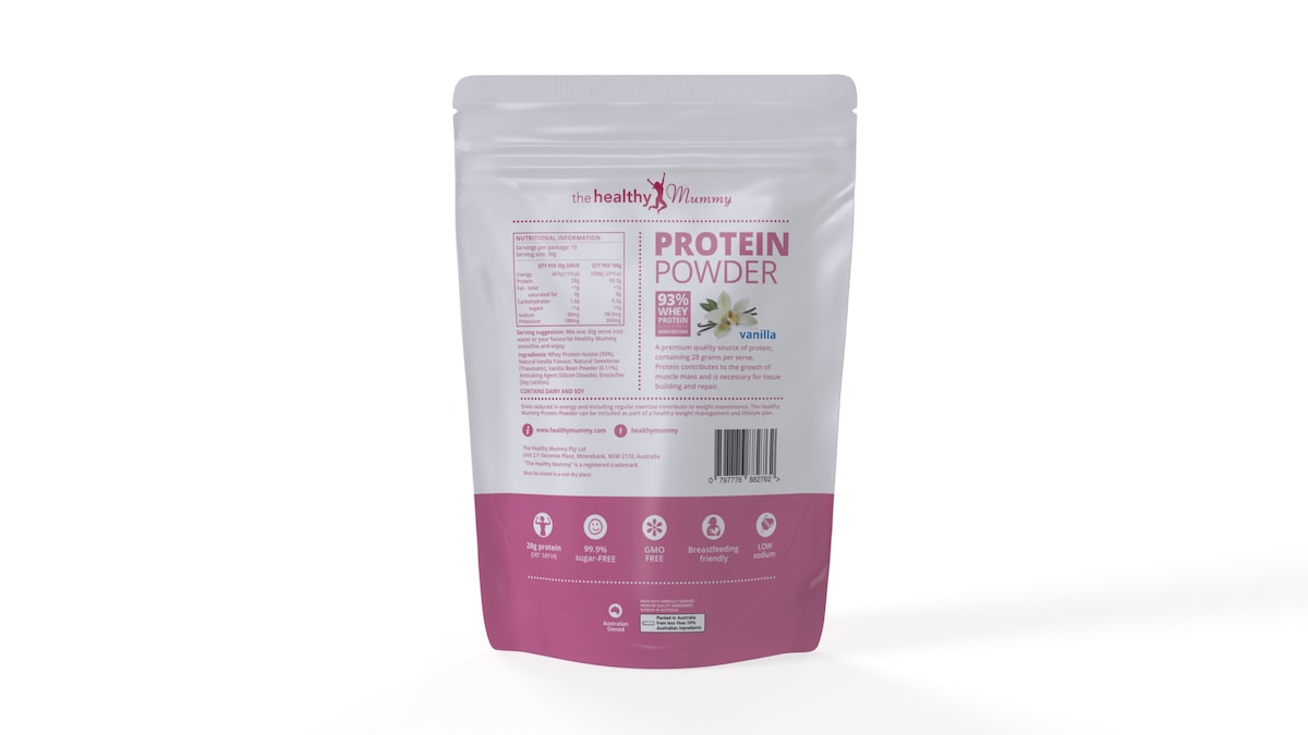 The Healthy Mummy Whey Protein Powder Vanilla 300G